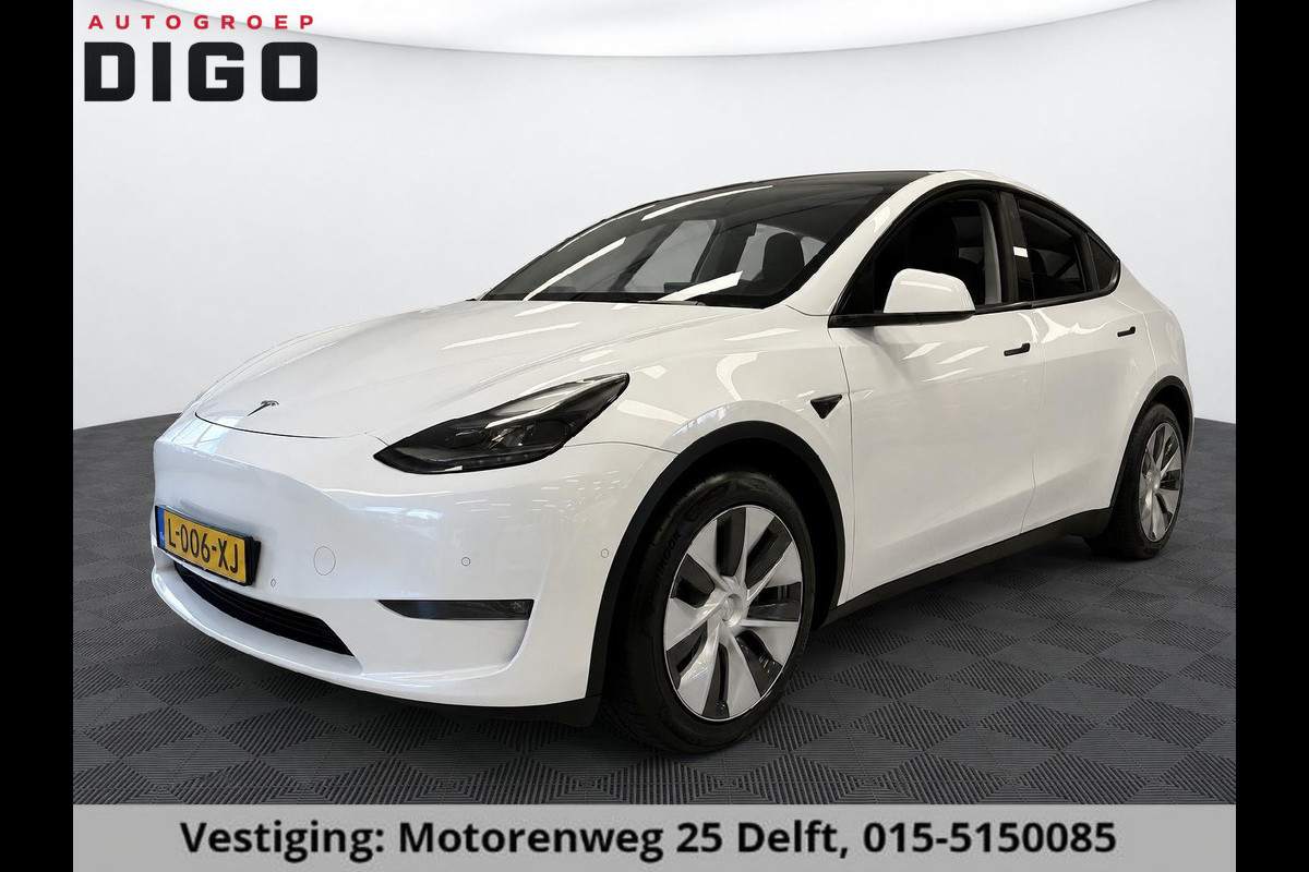 Tesla Model Y LONG RANGE AWD 75 KWH ACCU 91% GARANTIE TOT 2031!* TREKHAAK “TREKGEWICHT 1600KG” .  WLTP 507KM .
