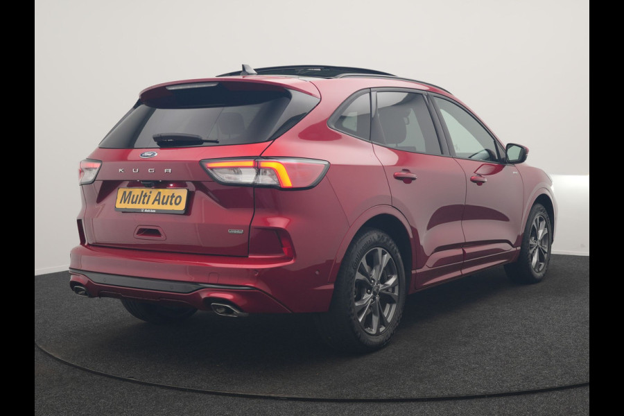 Ford Kuga 2.5 ST-Line X PHEV 225pk Dealer O.H | Panodak | Trekhaak Af Fabriek | Adaptive Cruise | 360 Camera | Bang & Olufsen | Head Up | Alcantara Sportstoelen & Stuur Verwarmd Keyless | Blis | Pilot Assist | Apple Carplay | Navigatie |