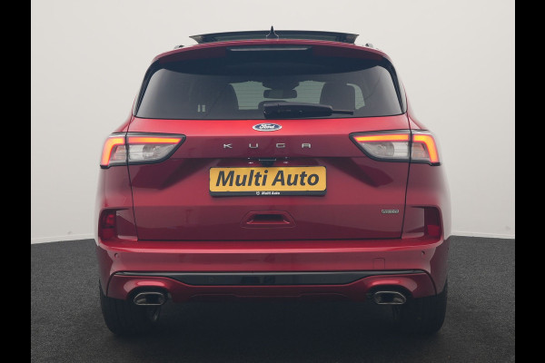 Ford Kuga 2.5 ST-Line X PHEV 225pk Dealer O.H | Panodak | Trekhaak Af Fabriek | Adaptive Cruise | 360 Camera | Bang & Olufsen | Head Up | Alcantara Sportstoelen & Stuur Verwarmd Keyless | Blis | Pilot Assist | Apple Carplay | Navigatie |