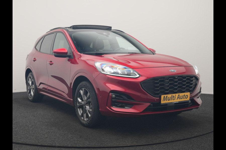 Ford Kuga 2.5 ST-Line X PHEV 225pk Dealer O.H | Panodak | Trekhaak Af Fabriek | Adaptive Cruise | 360 Camera | Bang & Olufsen | Head Up | Alcantara Sportstoelen & Stuur Verwarmd Keyless | Blis | Pilot Assist | Apple Carplay | Navigatie |