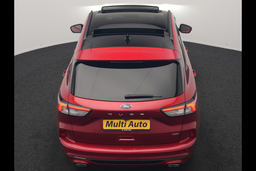 Ford Kuga 2.5 ST-Line X PHEV 225pk Dealer O.H | Panodak | Trekhaak Af Fabriek | Adaptive Cruise | 360 Camera | Bang & Olufsen | Head Up | Alcantara Sportstoelen & Stuur Verwarmd Keyless | Blis | Pilot Assist | Apple Carplay | Navigatie |