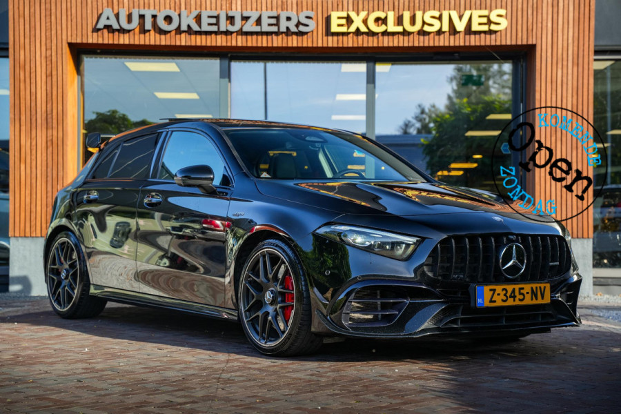 Mercedes-Benz A-Klasse AMG 45 S 4MATIC+ Burmester Aero Schaalstoelen 360 Camera Memory Stoelen HUD 422PK!
