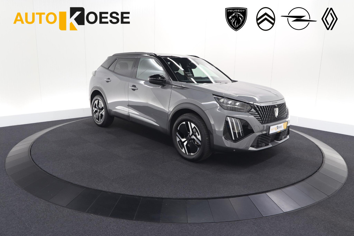Peugeot 2008 1.2 Hybrid 145 GT | 360 Camera | Adaptieve Cruise control | Dodehoekdetectie | Navigatie
