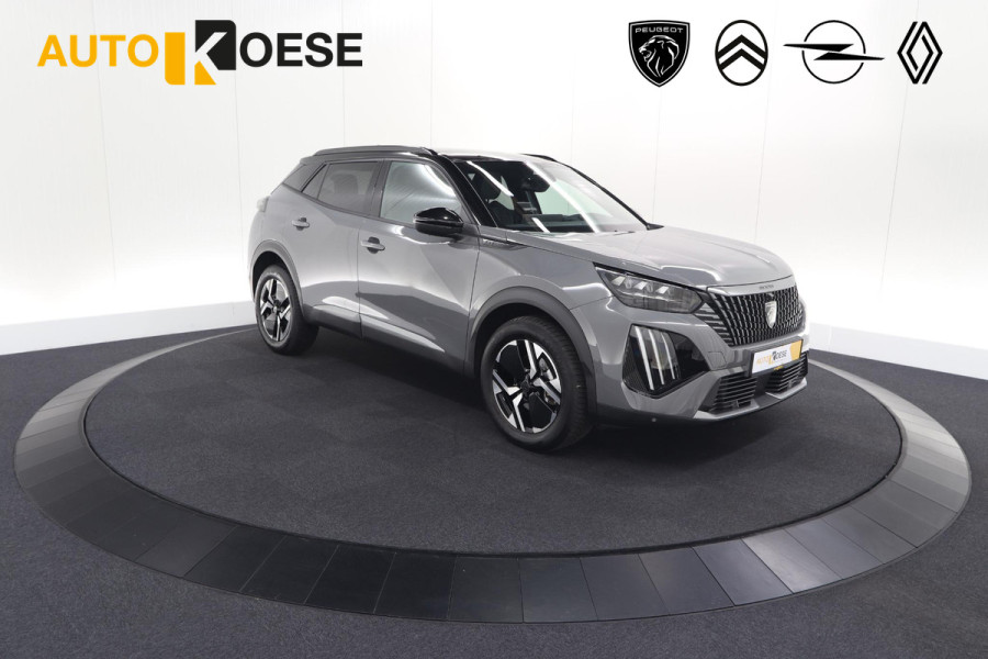Peugeot 2008 1.2 Hybrid 145 GT | 360 Camera | Adaptieve Cruise control | Dodehoekdetectie | Navigatie