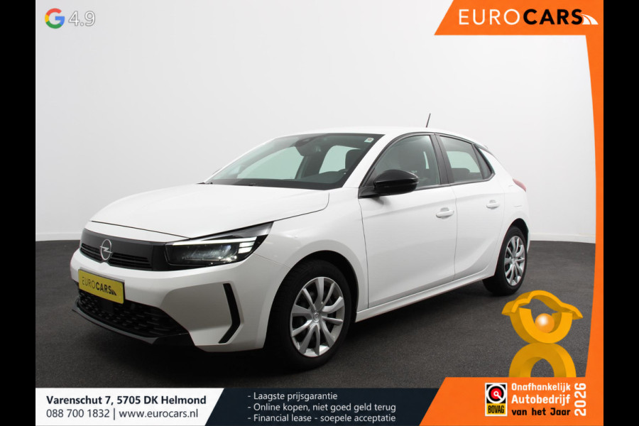Opel Corsa 1.2 Turbo Elegance Airco Cruise control Verwarmde voorstoelen Stuurverwarming Lane assist Parkeersensoren achter