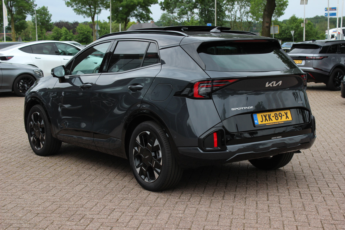 Kia Sportage 1.6 T-GDi Plug-in Hybrid GT-PlusLine / 4.621 km! / Panoramadak / 360Camera / Head-up / Leder / Matrix LED / Keyless / 19'' / CarPlay / Harman Kardon / Stoelventilatie / Stoelverwarming 4x / Dodehoek / DAB / ACC