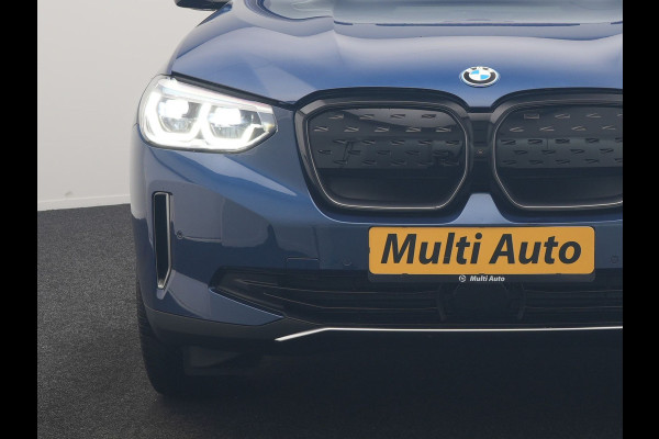 BMW iX3 High Executive 80 kWh 286pk Dealer O.H | Panodak | Head Up | Adaptive Cruise | 360 Camera | Harman / Kardon | Lederen Sportstoelen Memory & Verwarmd | Keyless | Apple Carplay | Blis | Sfeerverlichting | DAB | Navigatie | 20"L.M |