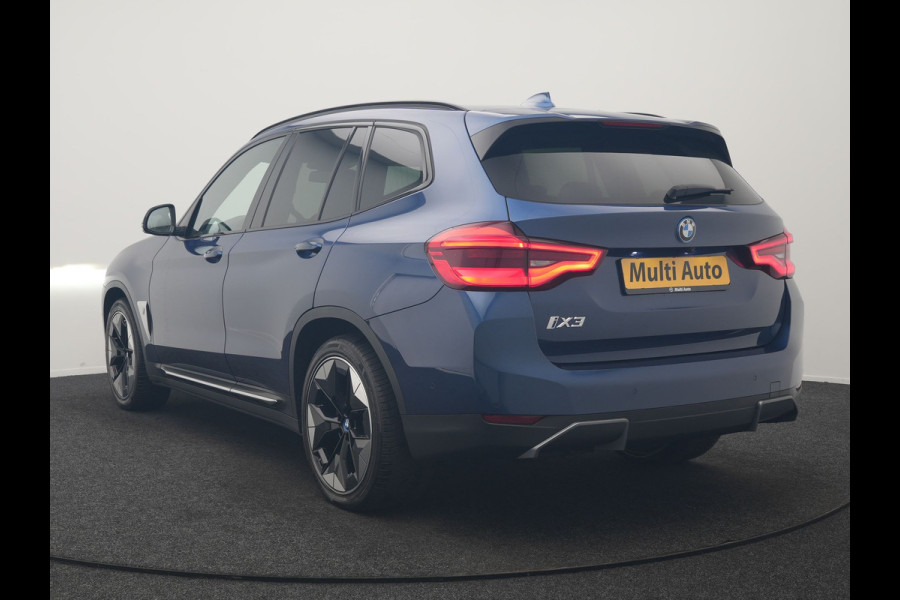 BMW iX3 High Executive 80 kWh 286pk Dealer O.H | Panodak | Head Up | Adaptive Cruise | 360 Camera | Harman / Kardon | Lederen Sportstoelen Memory & Verwarmd | Keyless | Apple Carplay | Blis | Sfeerverlichting | DAB | Navigatie | 20"L.M |