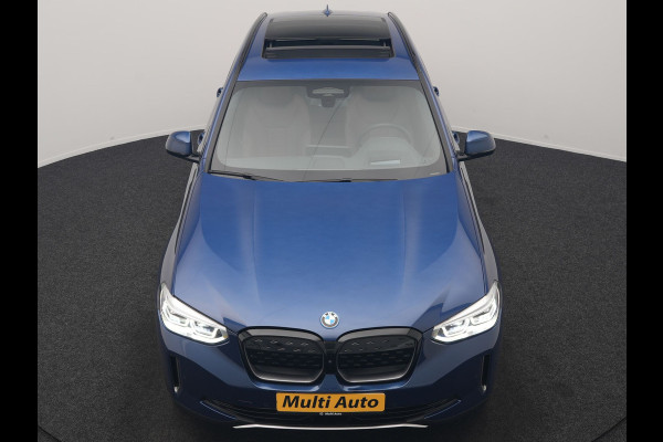 BMW iX3 High Executive 80 kWh 286pk Dealer O.H | Panodak | Head Up | Adaptive Cruise | 360 Camera | Harman / Kardon | Lederen Sportstoelen Memory & Verwarmd | Keyless | Apple Carplay | Blis | Sfeerverlichting | DAB | Navigatie | 20"L.M |