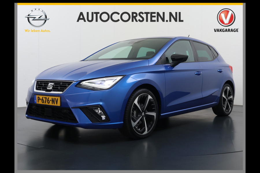 Seat Ibiza 1.0TSI 5Drs FR Adap.Cruise Camera Stoelverwarming Virtual Cockpit Ecc Navi Apple Carplay/Android Auto Business Intense Lmv Led Pdc Isofix DAB Licht-/regensensor Origineel Nederlandse Auto