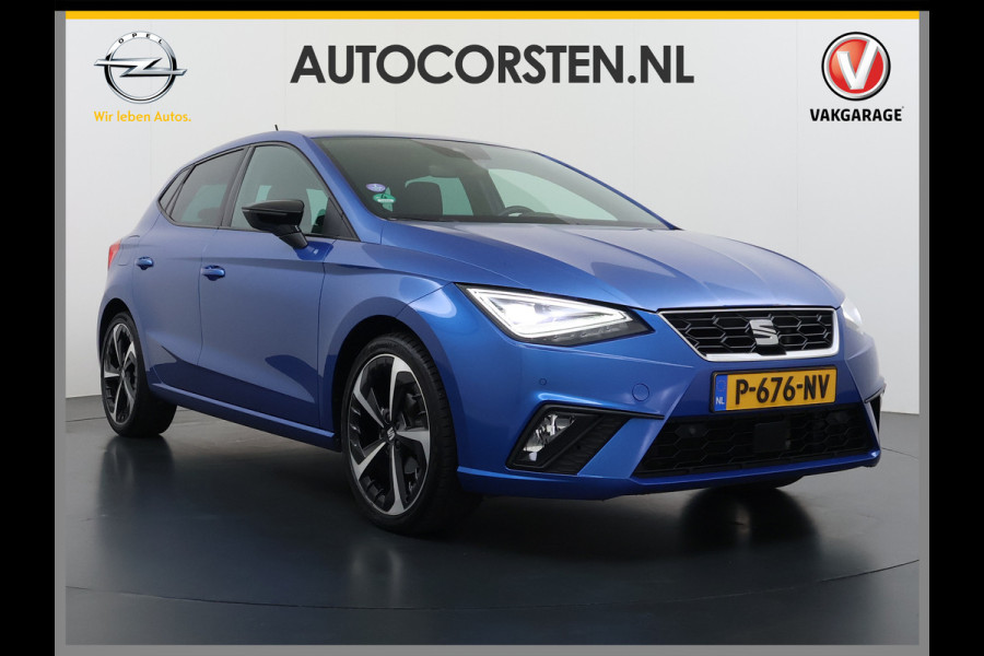 Seat Ibiza 1.0TSI 5Drs FR Adap.Cruise Camera Stoelverwarming Virtual Cockpit Ecc Navi Apple Carplay/Android Auto Business Intense Lmv Led Pdc Isofix DAB Licht-/regensensor Origineel Nederlandse Auto