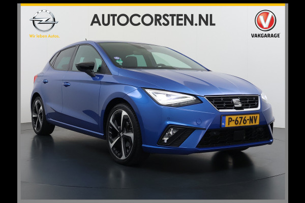 Seat Ibiza 1.0TSI 5Drs FR Adap.Cruise Camera Stoelverwarming Virtual Cockpit Ecc Navi Apple Carplay/Android Auto Business Intense Lmv Led Pdc Isofix DAB Licht-/regensensor Origineel Nederlandse Auto