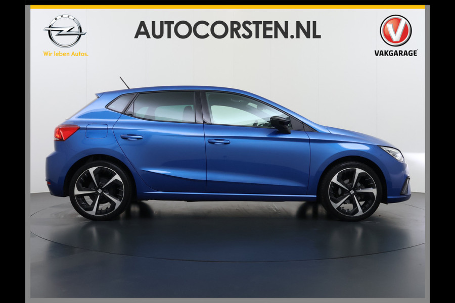 Seat Ibiza 1.0TSI 5Drs FR Adap.Cruise Camera Stoelverwarming Virtual Cockpit Ecc Navi Apple Carplay/Android Auto Business Intense Lmv Led Pdc Isofix DAB Licht-/regensensor Origineel Nederlandse Auto