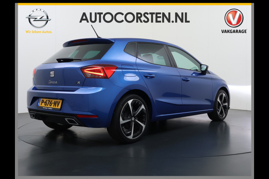 Seat Ibiza 1.0TSI 5Drs FR Adap.Cruise Camera Stoelverwarming Virtual Cockpit Ecc Navi Apple Carplay/Android Auto Business Intense Lmv Led Pdc Isofix DAB Licht-/regensensor Origineel Nederlandse Auto