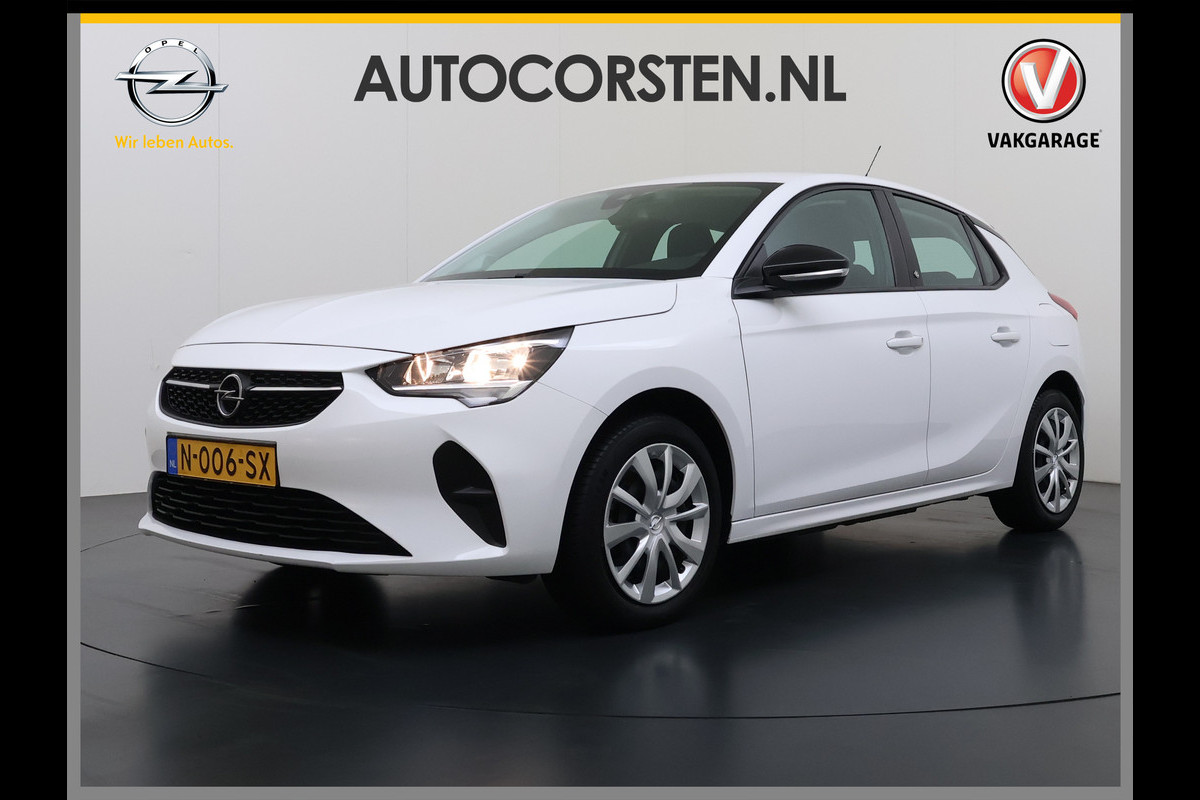 Opel CORSA-E 5Drs 136PK Automaat Warmtepomp Apple Carplay Android Auto Ecc Navi* Edition 50kWh SOH 89% Cruise Control Isofix Lane Assist Keyless Dealeronderhouden Orgineel Nederlandse Auto