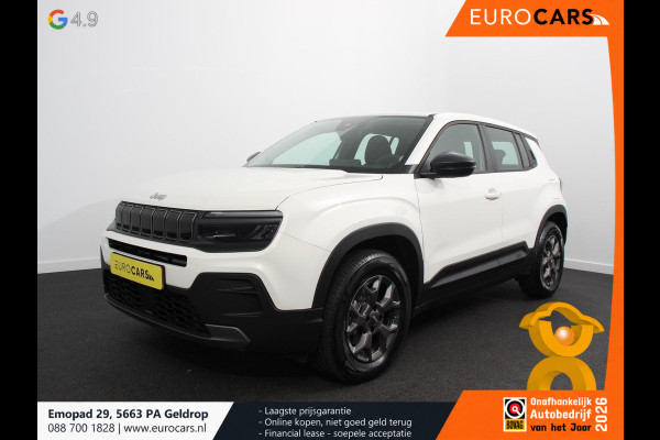 Jeep Avenger Longitude 54 kWh Automaat Navigatie Apple Carplay/Android Auto Parkeersensoren Cruise Control Stoelverwarming Virtual Cockpit