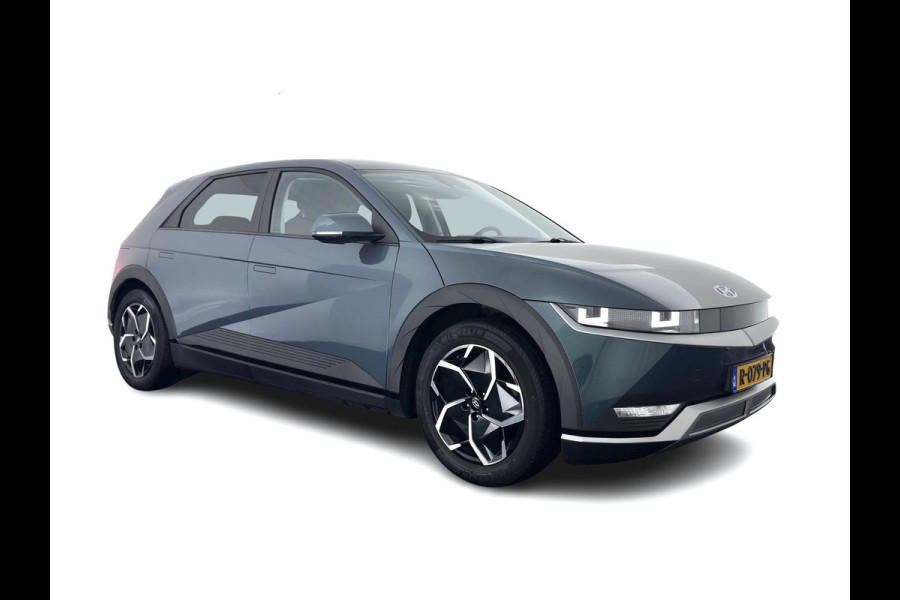 Hyundai IONIQ 5 Style 58 kWh (3-Fase-11kW) {SoH-86%} (INCL.BTW) *HEAT-PUMP | FULL-LED | ADAPTIVE-CRUISE | COMFORT-SEATS | CAMERA | KEYLESS | PRIVACY-GLASS | DAB+ | ECC | PDC | CRUISE | TOWBAR | 19''ALU*