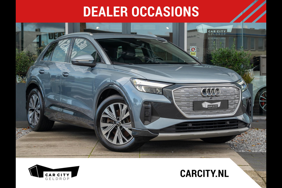 Audi Q4 e-tron 40 Advanced Edition 204pk I 77 kWh I Trekhaak |Lederen bekleding | Sportstoelen