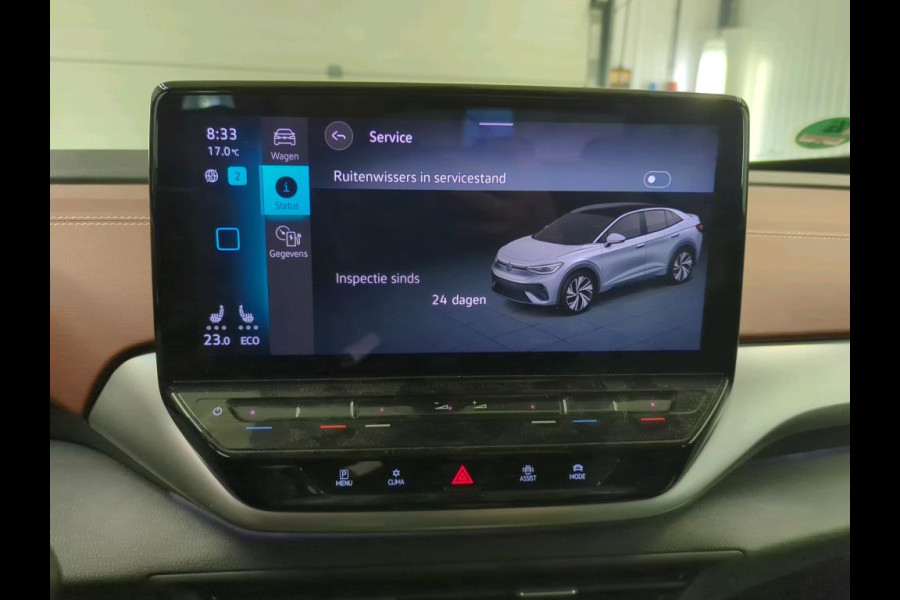 Volkswagen ID.5 Pro 77 kWh Soh 96.3% 1Eig Trekhaak Warmtepomp Camera Carplay