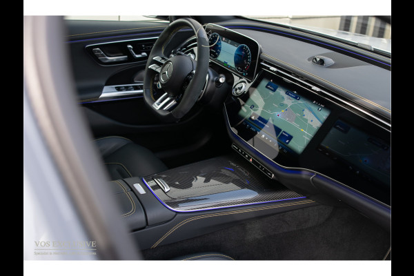Mercedes-Benz E-Klasse AMG 53 4M Edition 1 Full Carbon in- en exterieur|Bumester 4D|Schaalstoelen|Keyless|Stoelkoeling|ACC|Performance Sound|360°Camera|Superscreen