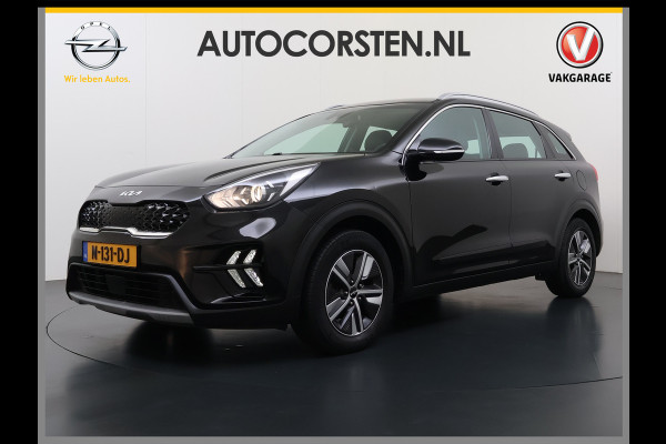 Kia Niro 1.6GDi 142PK Hybrid Automaat Adap.Cruise Navi Camera Apple Carplay Android Auto Ecc DynamicLine Lmv Led Isofix DAB Lane Assist Regen-Lichtsensor Keyless 1e Eigenaar Dealeronderhouden Origineel Nederlandse Auto