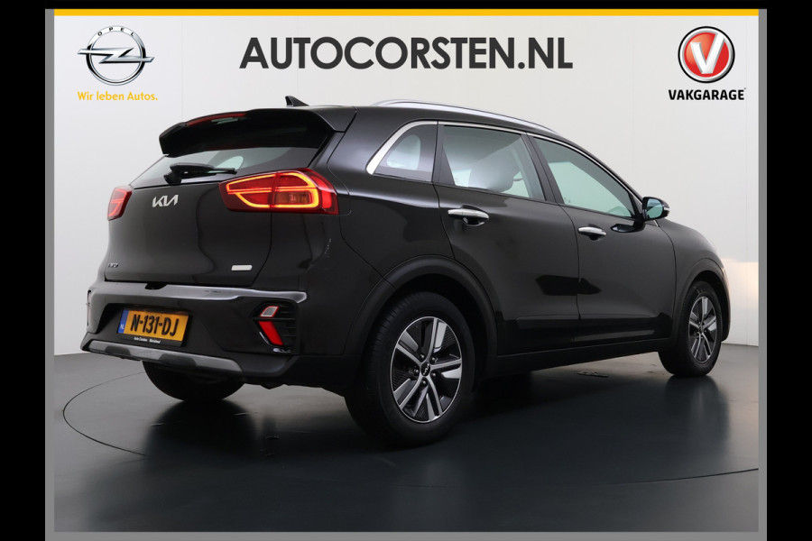 Kia Niro 1.6GDi 142PK Hybrid Automaat Adap.Cruise Navi Camera Apple Carplay Android Auto Ecc DynamicLine Lmv Led Isofix DAB Lane Assist Regen-Lichtsensor Keyless 1e Eigenaar Dealeronderhouden Origineel Nederlandse Auto