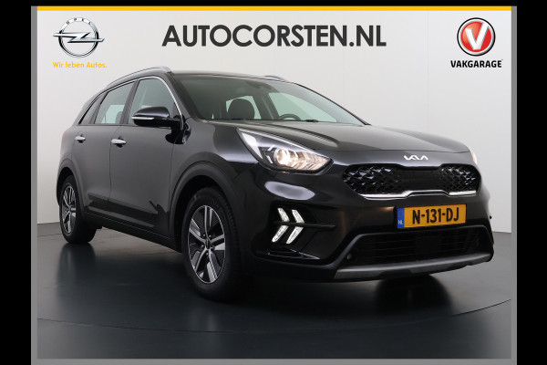 Kia Niro 1.6GDi 142PK Hybrid Automaat Adap.Cruise Navi Camera Apple Carplay Android Auto Ecc DynamicLine Lmv Led Isofix DAB Lane Assist Regen-Lichtsensor Keyless 1e Eigenaar Dealeronderhouden Origineel Nederlandse Auto