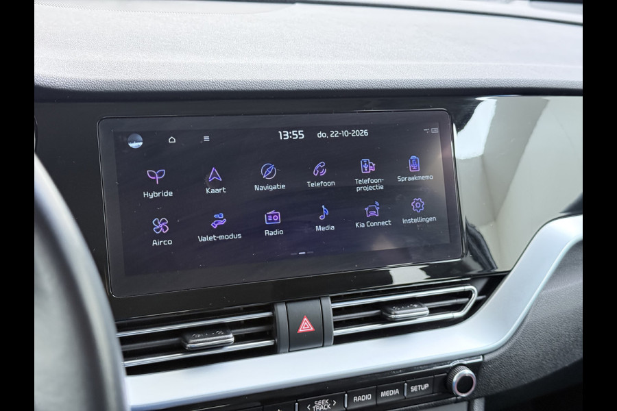 Kia Niro 1.6GDi 142PK Hybrid Automaat Adap.Cruise Navi Camera Apple Carplay Android Auto Ecc DynamicLine Lmv Led Isofix DAB Lane Assist Regen-Lichtsensor Keyless 1e Eigenaar Dealeronderhouden Origineel Nederlandse Auto