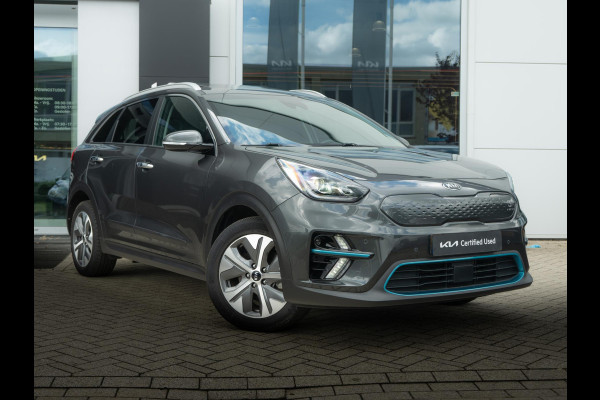 Kia e-Niro DynamicPlusLine 64 kWh SOH 98,7 % |Stoel en stuurverwarming | Schuif/-kanteldak | Achteruitrijcamera | Navigatie | Carplay | PDC voor & achter | Achteruitrijcamera