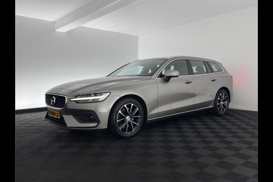 Volvo V60 2.0 D4 Momentum Pro (INCL.BTW) Aut. *LEATHER | FULL-LED | HEATED-COMFORTSEATS | DIGI-COCKPIT | CARPLAY | NAVI-FULLMAP | ECC | PDC | CRUISE | 17''ALU | TOWBAR*