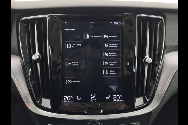 Volvo V60 2.0 D4 Momentum Pro (INCL.BTW) Aut. *LEATHER | FULL-LED | HEATED-COMFORTSEATS | DIGI-COCKPIT | CARPLAY | NAVI-FULLMAP | ECC | PDC | CRUISE | 17''ALU | TOWBAR*