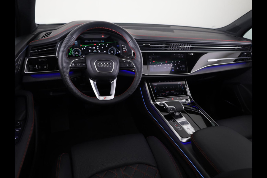 Audi Q7 60 TFSI e quattro Pro Line S Competition 490pk | Panoramadak | Wegklapbare trekhaak |  Stoelventilatie/massage voorin | HD-matrix-led, laserlicht | Digitale oled-achterlichten | Bang & Olufsen Premium 3D | Leder Valcona S-logo ruitpatroon