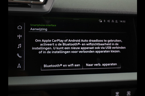 Audi A3 Sportback Pro Line 40 TFSI e 204 pk | Private lease vanaf € 717,- per maand | Afgevlakt sportstuur | Achteruitrijcamera | Dynamisch led verlichting |