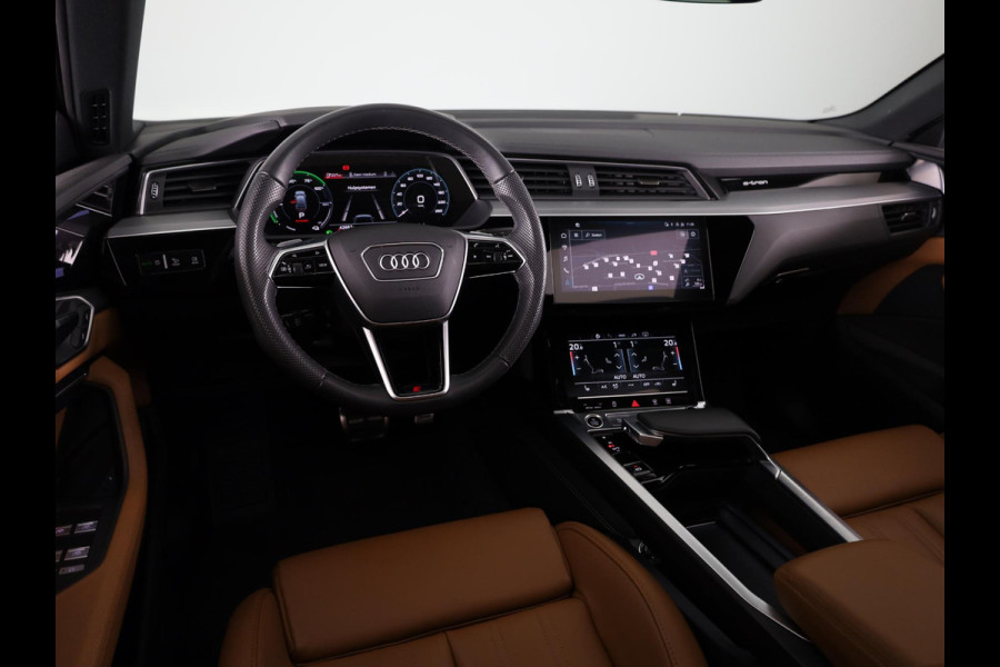 Audi Q8 Sportback e-tron 55 quattro S Edition 115 kWh 408pk | Panoramadak | Lederen bekleding | 22 inch Lichtmetalen velgen |