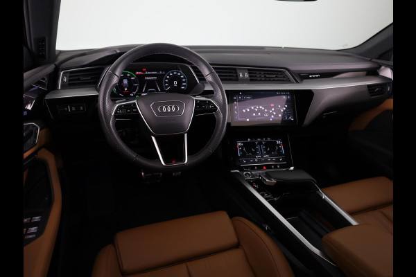 Audi Q8 Sportback e-tron 55 quattro S Edition 115 kWh 408pk | Panoramadak | Lederen bekleding | 22 inch Lichtmetalen velgen |