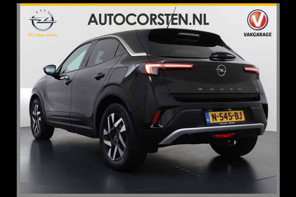 Opel Mokka-e 136PK Automaat Adap.Cruise Warmtepomp Leder 360°Camera Stoelverwarming Navi Android Auto Apple Carplay 50kWh SOH 87% Business El Ecc Privacy Glas Led Isofix DAB Bluetooth Lmv 17" Regen-Lichtsensor Lane Assist 1e Eigenaar Dealeronderhouden Origineel Nederlandse Auto