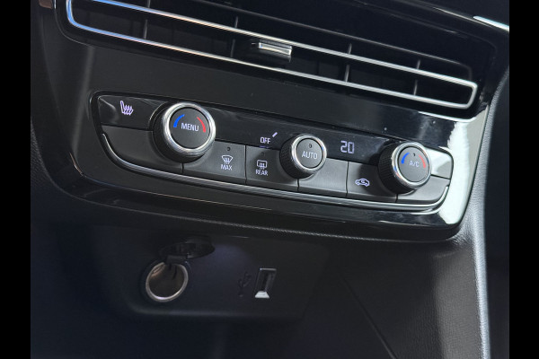 Opel Mokka-e 136PK Automaat Adap.Cruise Warmtepomp Leder 360°Camera Stoelverwarming Navi Android Auto Apple Carplay 50kWh SOH 87% Business El Ecc Privacy Glas Led Isofix DAB Bluetooth Lmv 17" Regen-Lichtsensor Lane Assist 1e Eigenaar Dealeronderhouden Origineel Nederlandse Auto