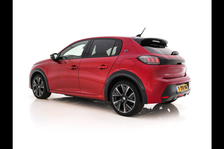 Peugeot e-208 EV GT 350 50 kWh [3-Fase-11kW] *HEATPUMP | FULL-LED | DIGI-COCKPIT | BLINDSPOT | CAMERA | LEATHER-ALCANTARA | AMBIENTLIGHT | NAVI-FULLMAP | LANE-ASSIST | KEYLESS | DAB | CCS-FASTLOADER | HEATED-SPORTSEATS | PRIV
