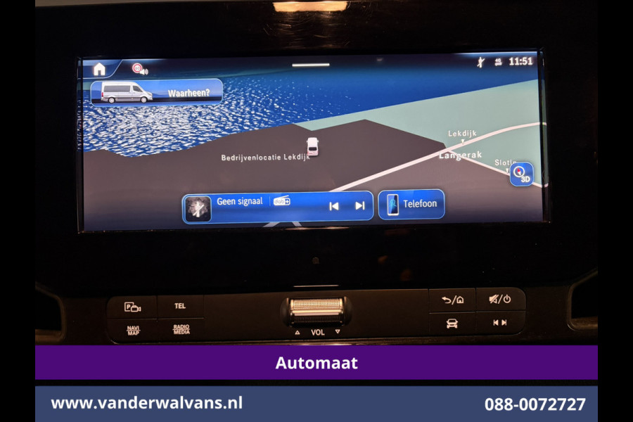 Mercedes-Benz Sprinter 317 CDI 170pk 9G-Tronic Automaat L3H2 Euro6 Airco | Camera | Navigatie | LED | Cruisecontrol Stoelverwarming, Parkeersensoren, Bijrijdersbank