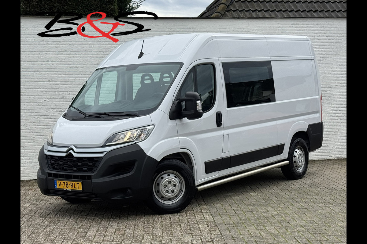 Citroën Jumper 2.2 BlueHDi 140 L2H2 3.5t 6 pers Camera Carplay Trekhaak 3000kg Cruise Navigatie