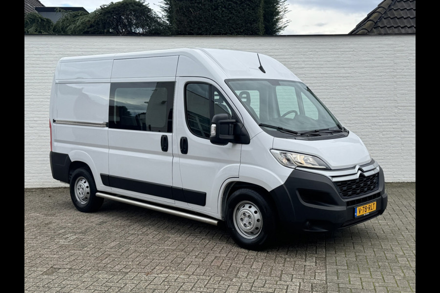 Citroën Jumper 2.2 BlueHDi 140 L2H2 3.5t 6 pers Camera Carplay Trekhaak 3000kg Cruise Navigatie
