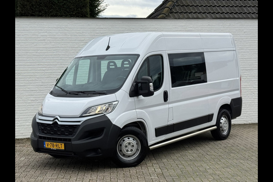 Citroën Jumper 2.2 BlueHDi 140 L2H2 3.5t 6 pers Camera Carplay Trekhaak 3000kg Cruise Navigatie