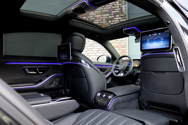 Mercedes-Benz S-Klasse AMG 63 S E Performance | 802pk | Achterasbesturing | Distronic+ | HUD | Chauffeurspakket | Entertainmentpakket Achter | Stoelventilatie V+A | Vlakkenverwarming | Zonweringspakket |