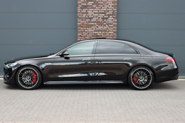 Mercedes-Benz S-Klasse AMG 63 S E Performance | 802pk | Achterasbesturing | Distronic+ | HUD | Chauffeurspakket | Entertainmentpakket Achter | Stoelventilatie V+A | Vlakkenverwarming | Zonweringspakket |