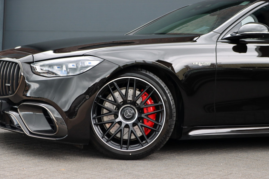 Mercedes-Benz S-Klasse AMG 63 S E Performance | 802pk | Achterasbesturing | Distronic+ | HUD | Chauffeurspakket | Entertainmentpakket Achter | Stoelventilatie V+A | Vlakkenverwarming | Zonweringspakket |