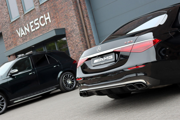 Mercedes-Benz S-Klasse AMG 63 S E Performance | 802pk | Achterasbesturing | Distronic+ | HUD | Chauffeurspakket | Entertainmentpakket Achter | Stoelventilatie V+A | Vlakkenverwarming | Zonweringspakket |