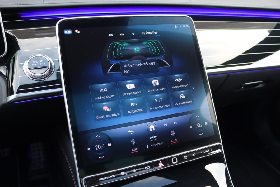Mercedes-Benz S-Klasse AMG 63 S E Performance | 802pk | Achterasbesturing | Distronic+ | HUD | Chauffeurspakket | Entertainmentpakket Achter | Stoelventilatie V+A | Vlakkenverwarming | Zonweringspakket |