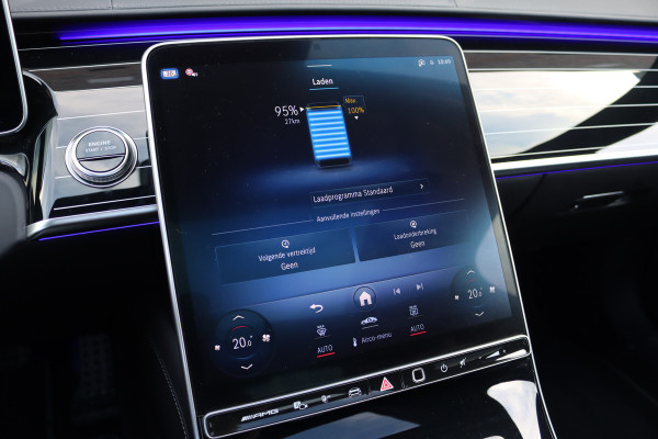Mercedes-Benz S-Klasse AMG 63 S E Performance | 802pk | Achterasbesturing | Distronic+ | HUD | Chauffeurspakket | Entertainmentpakket Achter | Stoelventilatie V+A | Vlakkenverwarming | Zonweringspakket |