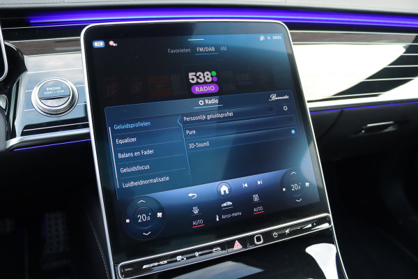 Mercedes-Benz S-Klasse AMG 63 S E Performance | 802pk | Achterasbesturing | Distronic+ | HUD | Chauffeurspakket | Entertainmentpakket Achter | Stoelventilatie V+A | Vlakkenverwarming | Zonweringspakket |