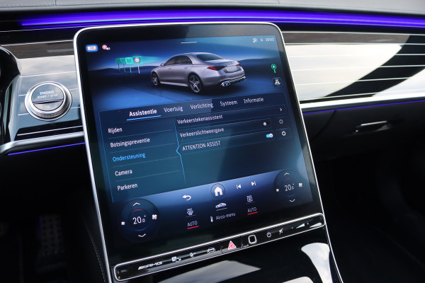 Mercedes-Benz S-Klasse AMG 63 S E Performance | 802pk | Achterasbesturing | Distronic+ | HUD | Chauffeurspakket | Entertainmentpakket Achter | Stoelventilatie V+A | Vlakkenverwarming | Zonweringspakket |